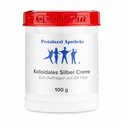 Kolloidales Silber Creme (100g) aus Apotheken-Herstellung - hochwertige Qualität