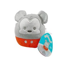 Disney 100th Anniversary plush stuffed Sparkle Silver Squishmallows Mickey
