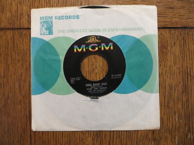 Sam The Sham & The Pharaohs   Ring Dang Doo - 1965 - MGM K13397 7'' Single VG