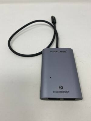 WAVLINK Thunderbolt 3 to Dual 4K@60Hz HDMI Display Adapter, Thunderbolt 3 40G