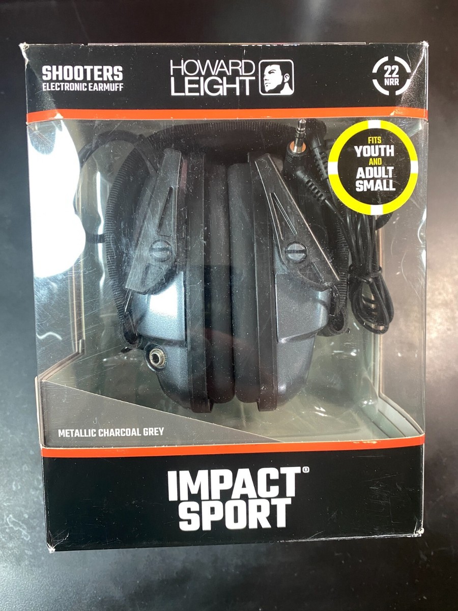 Howard Leight Impact Sport Sound Electronic Earmuff (GRAY) YOUTH