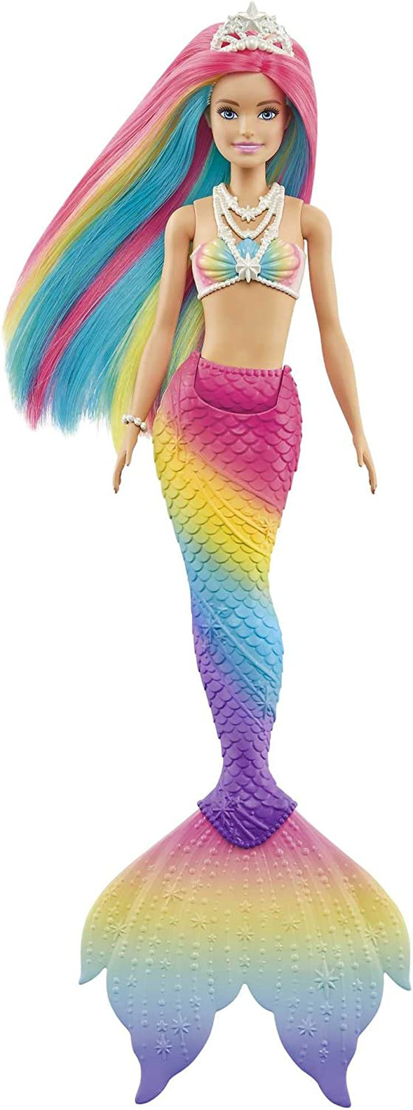 Sirène magique Barbie Dreamtopia au changement de couleur magique dans l'eau du bain