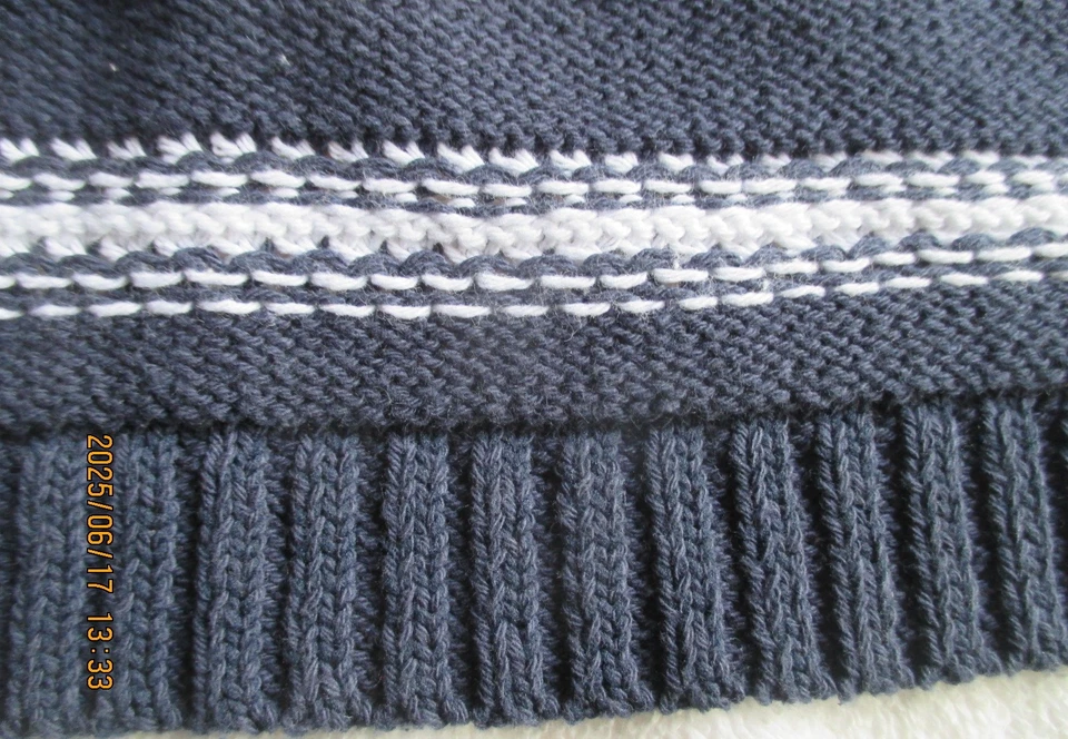 Women's C & C California Size XS/S Dolman Sleeve Cardigan Blue Cotton New w/ Tag - Image 4 of 4