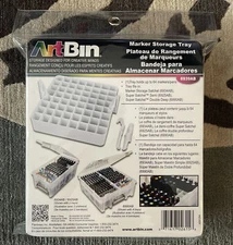 ArtBin Marker Storage Tray-White, 6939AB White Lot Of Seven!