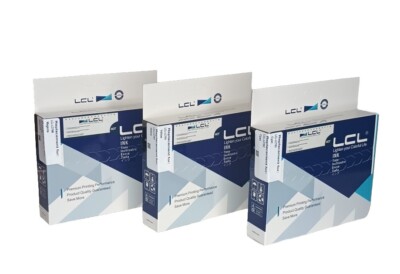3 Pak Ink cartridge fits Brother LC75 Series Mangeta Yellow Cyan