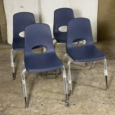 FACTORY DIRECT PARTNERS (4 Pack) School Chair Sz 31.5” H x 16”L x 15” W