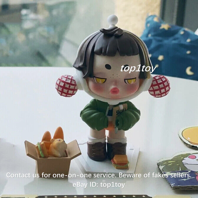 popmart フィギュア POP MART x SKULLPANDA Action Cut Craft Service Mini Figure