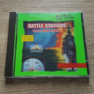 PC Spiel Battle Stations U.S.S. John Young Green Pepper in Hülle Case