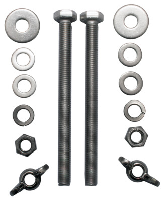DIR Zone - v4tec Screw Kit for Mounting Double Bottles - in 3 Sizes