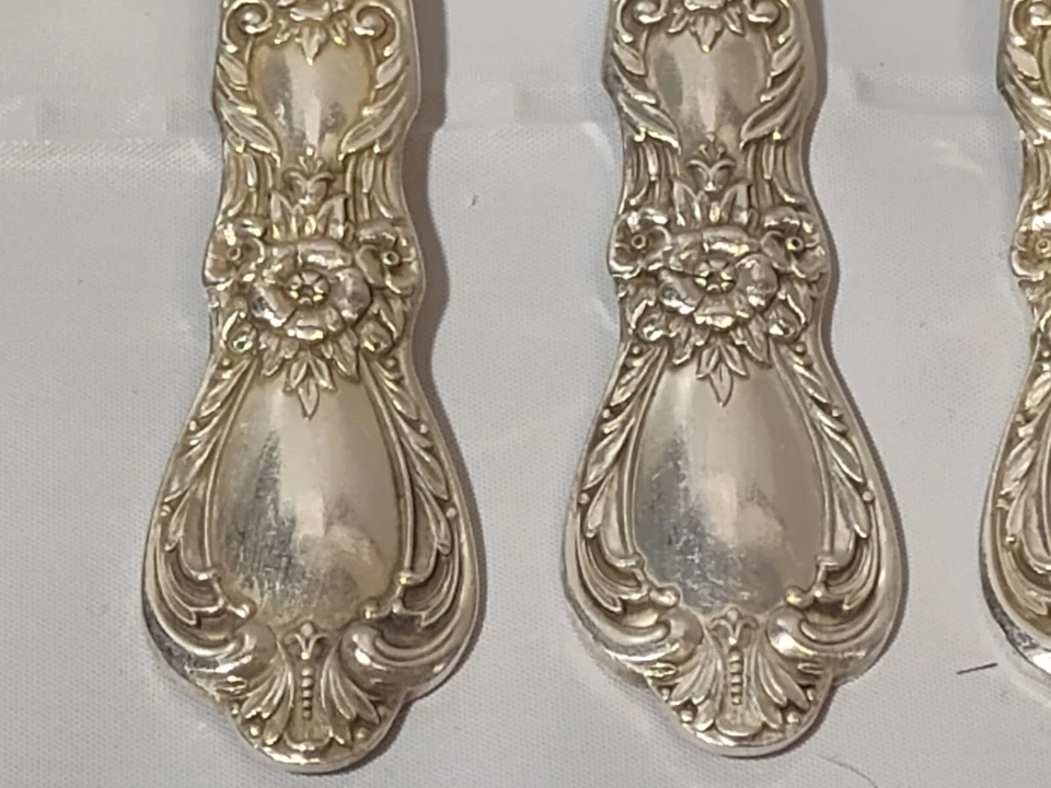 1847 年 Roger Bros. 8 Heritage 银叉套装 IS — 第 2/4 张图片