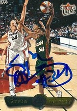 Sonja Henning autographed Basketball Card (Seattle Storm) 2002 Fleer Ultra #57