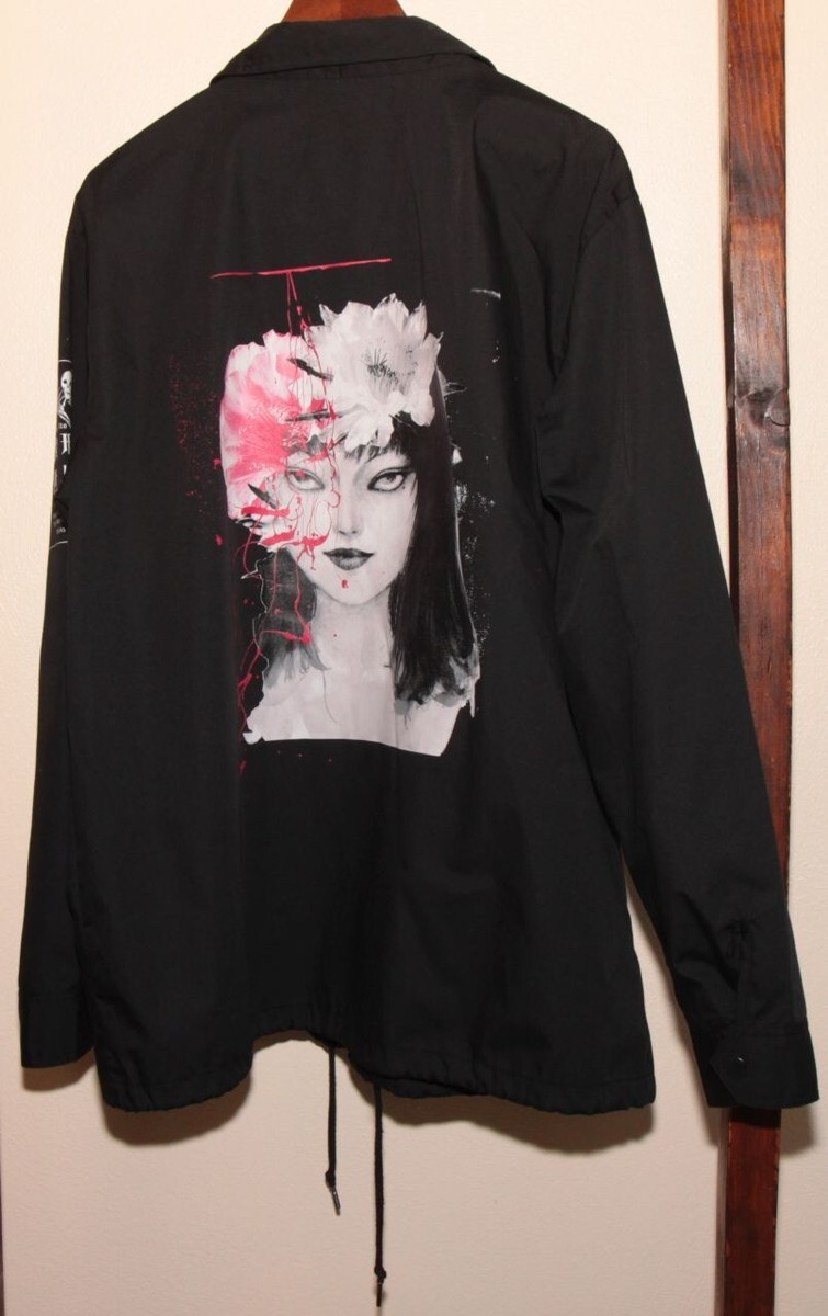S'YTE x Junji Ito Yohji Yamamoto Tomie Kawakami Coach Jacket
