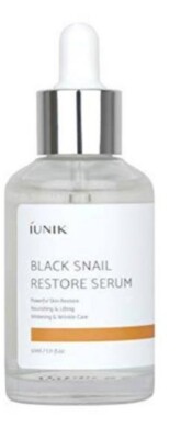 Iunik Black Snail Restore Serum 50ml Anti Aging Wrinkle care Elastic moisture