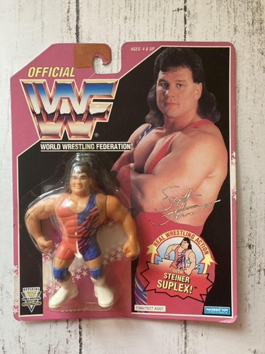 Hasbro WWF Scott Steiner WWE Figure Steiner Brothe...