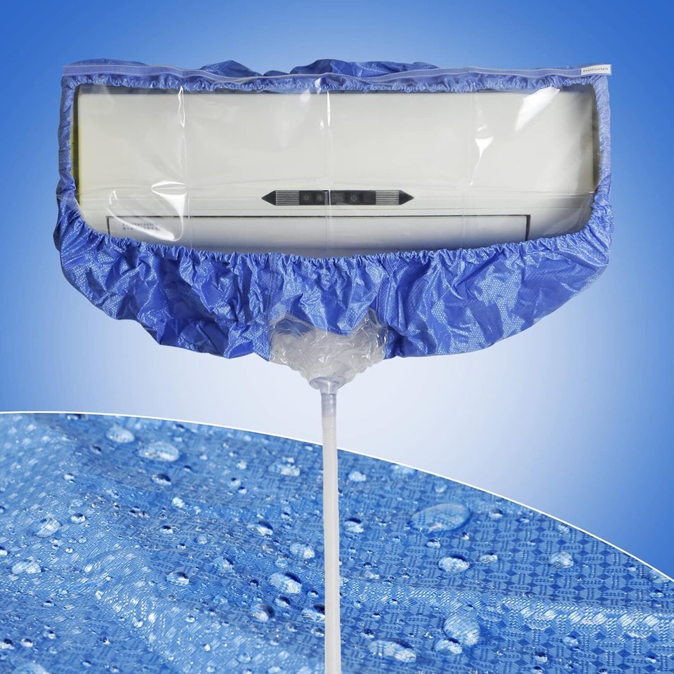 FavorCOOL Split Air Conditioning Cleaning Waterproof Clean Cover Bag ...
