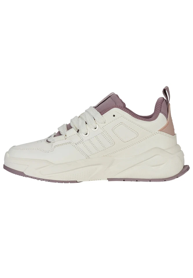K-Swiss Techna Trainer Donna Sneaker Scarpe Sportive 94077-114-M Bianco/ Viola - Immagine 3 di 4