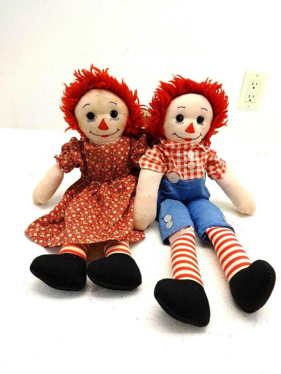 Vintage Raggedy Ann & Andy Dolls | eBay