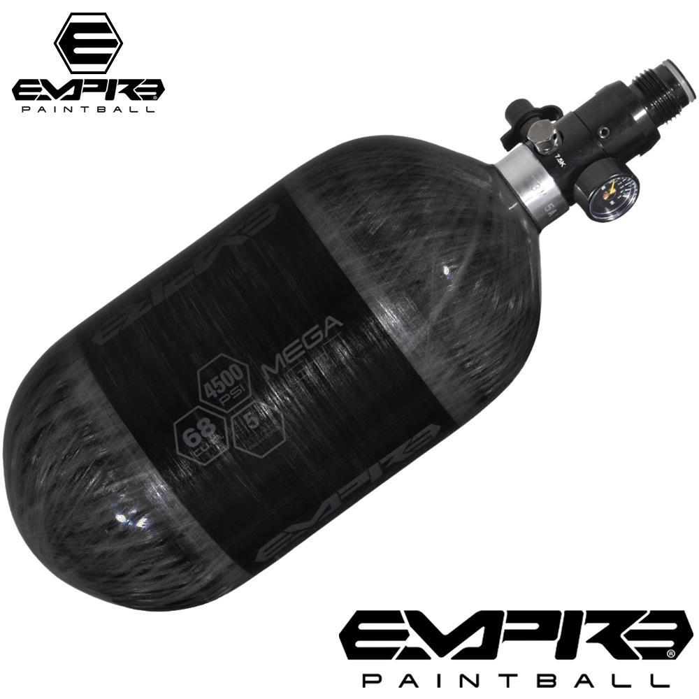 Protecteur Réservoir Paintball Empire 68 Ci - Néoprène Rouge/noir Vintage