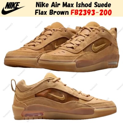 Nike Air Max Ishod Suede Flax Brown FB2393-200 Men's Size | eBay