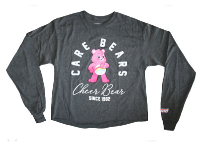 Care Bears Cheer Bear Junior Women's Crop T-Shirt Top NWT