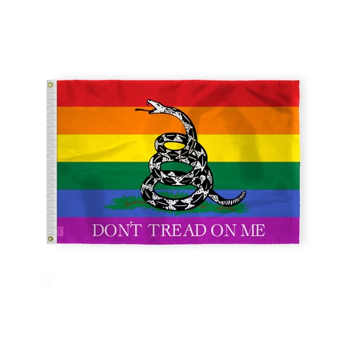 Tread on Me Flagge - doppelseitig bedruckt - Messingtüllen - verblassensichere Farben - Bild 4 von 16