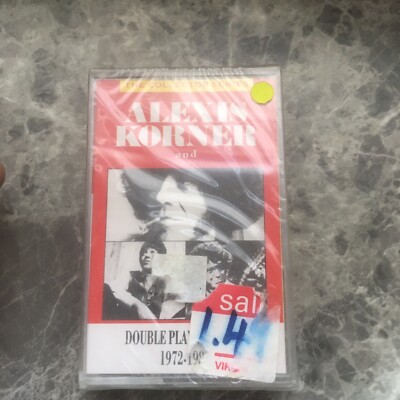 ALEXIS KORNER AND - 1972-1983 (Castle) 1988 Double Play Cassette  Excellent New