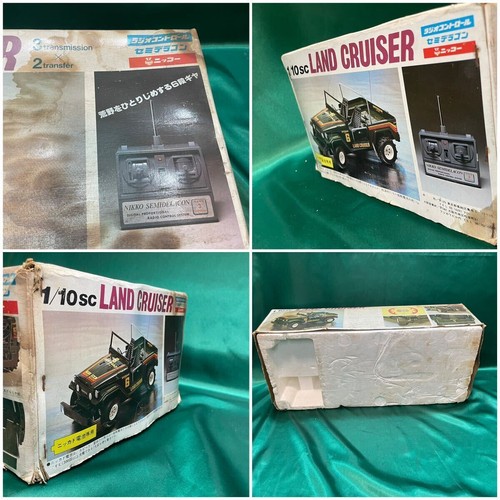 Nikko Radio Control LAND CRUISER 110 Scale Semidelacon Toy Car Japan Used - Picture 8 of 8