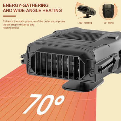 12V Car Electric Heater Portable 150W Space Heater Car Heating Fan Auto  Interior | eBay