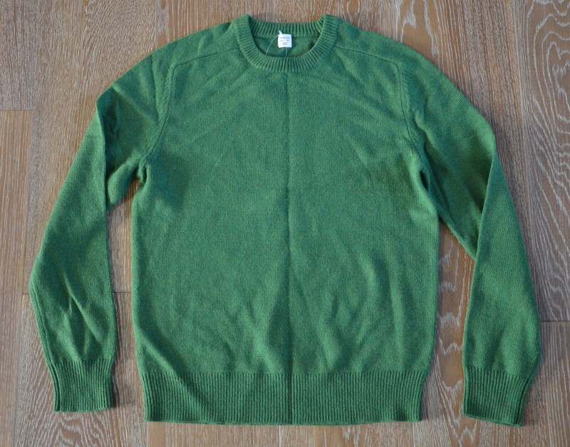 Crewcuts JCrew Boys Green Wool Blend Sweater Size 16 NWT
