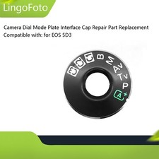 Camera Dial Mode Plate Interface Cap Button Repair Part Replacement for EOS 5D3