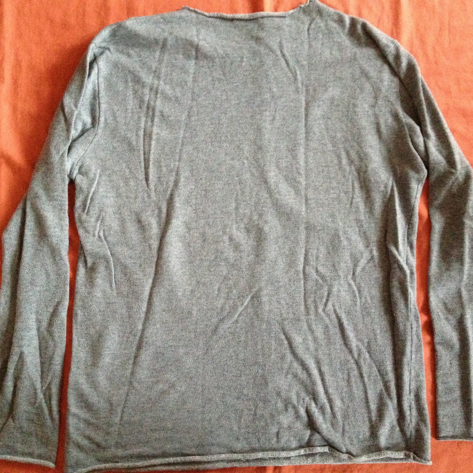 OBVIOUS BASIC ITALIAN GRAY CREWNECK PULLOVER SWEA… - image 8