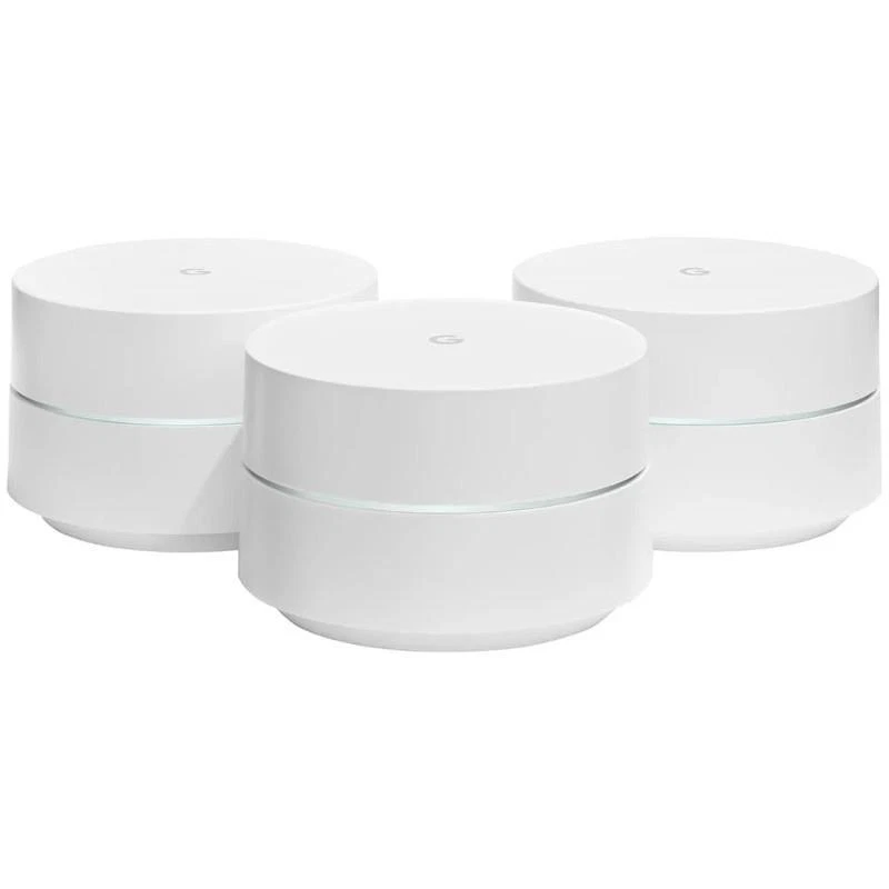 Google Mesh Wi-Fi Whole Home System - Network Router - White - Single, 2, 3 Pack - Image 3 of 4
