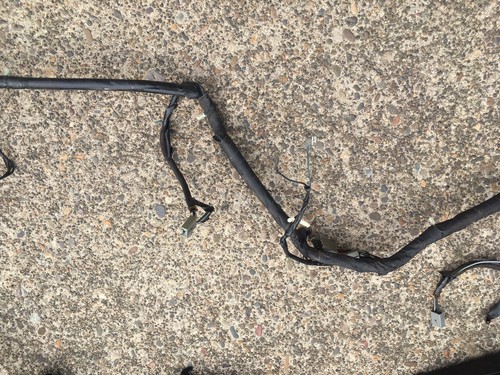 96-98 MUSTANG REAR BODY WIRE WIRING HARNESS V6 CONVERTIBLE AUTOMATIC. - Picture 5 of 9