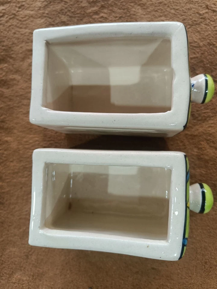 Керамический выдвижной ящик органайзер ручной работы для домашнего декора - Изображение 4 из 4