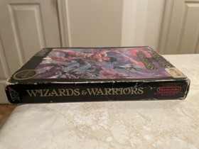 Wizards & Warriors (Nintendo Entertainment System, 1987) NES In Box TESTED