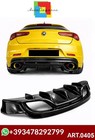 💕ART. 0405 DIFFUSORE ALFA ROMEO GIULIETTA LOOK QUADRIFOGLIO NERO LUCIDO💕