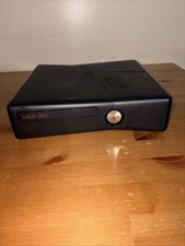 Xbox 360 S Slim Black (Model 1439) Console Only 4GB Tested & Working