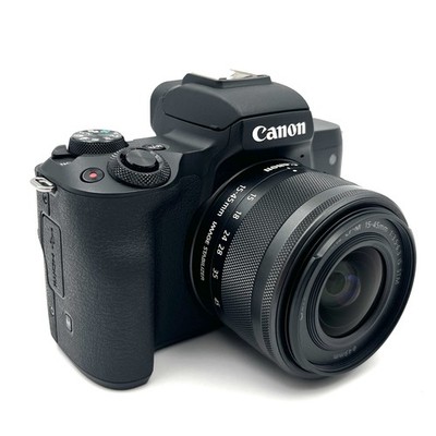 Canon EOS M50 mit EF-M 15-45mm 1:3.5-6.3 IS STM Objektiv - Akzeptabel - Garantie