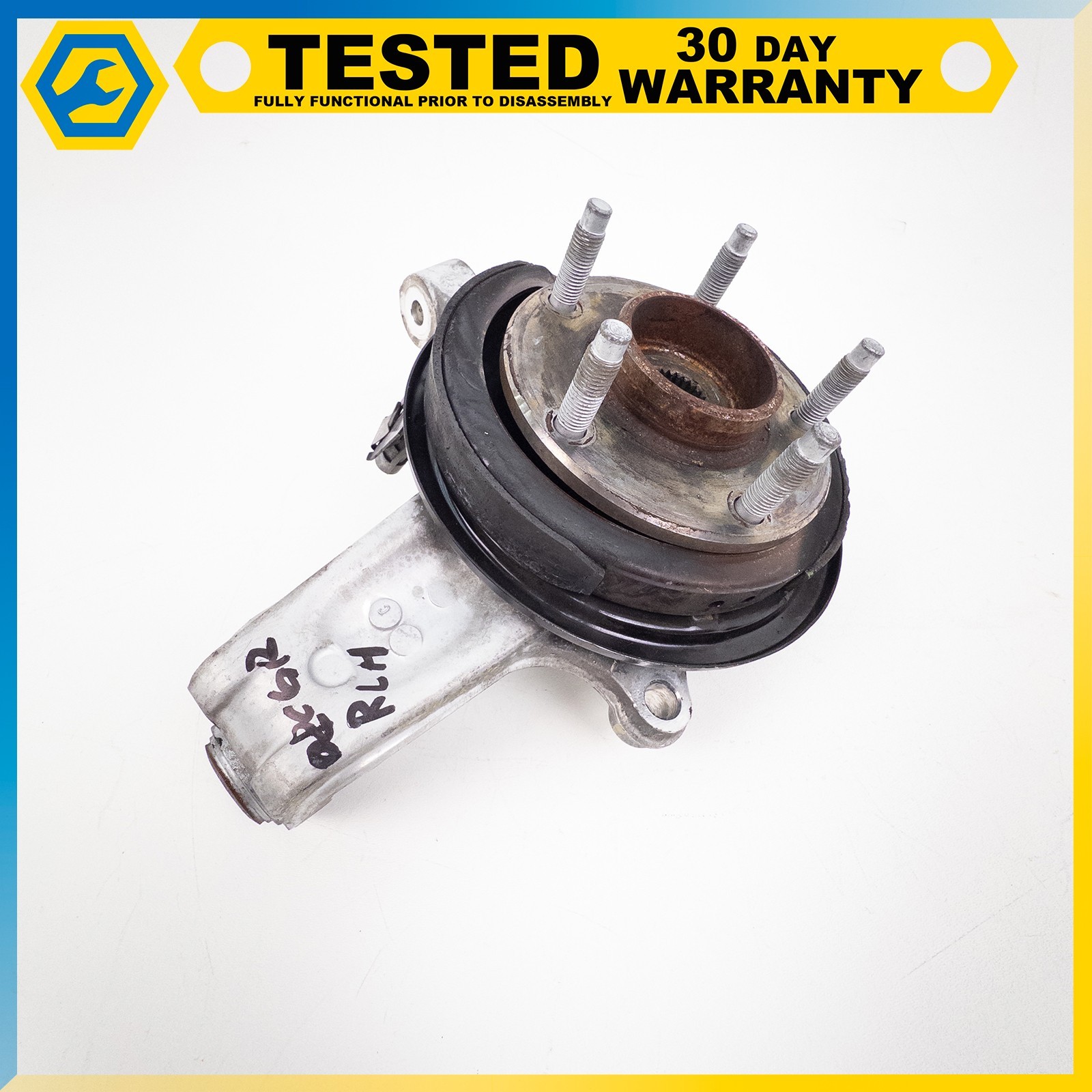 05-13 CHEVROLET CORVETTE C6 XLR REAR LEFT DRIVER SIDE SPINDLE KNUCKLE HUB OEM