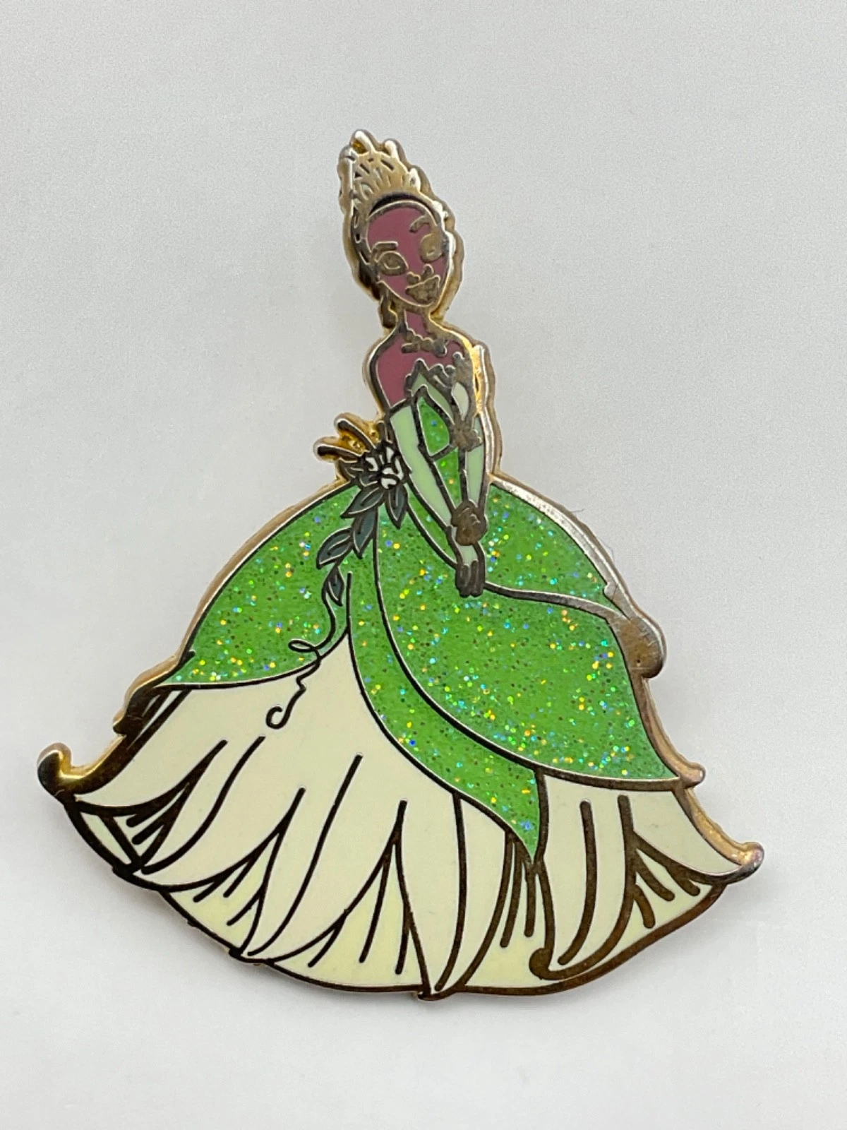 Tiana Princess and the Frog Glitter Disney Pin E0