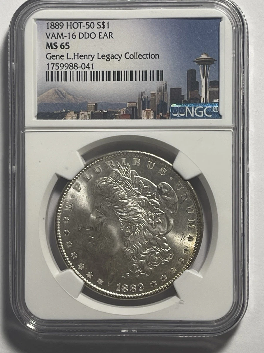 1889 Year Grade MS 65 Morgan Dollars (1878-1921) for sale | eBay