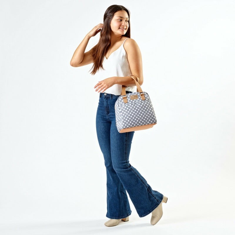 СУМКА MINNEOLA FIT - FRESH 7607FFST2513 В СЕРЫЙ ГОРОШЕК