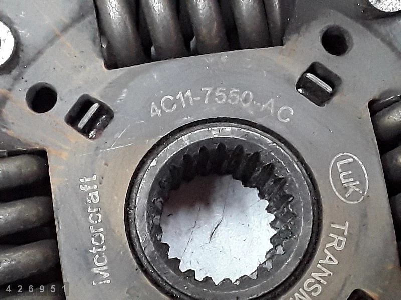 2008 FORD TRANSIT DISCO DE EMBRAGUE 2400TDCI 4C117550AC - Imagen 2 de 3