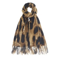 Winter Pashmina Scarf Shawl Super Soft Warm Fashion Leopard Wrap For Women