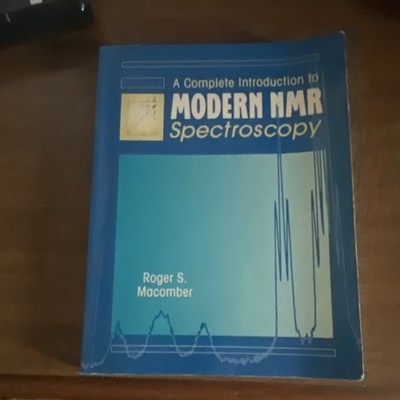 Wiley Interscience Modern NMR Spectroscopy Paperback by Roger S. Macomber