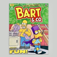 Bongo The Simpsons Bartman Comic Book + POSTER Vintage Memorabilia Merchandise