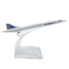 1/400 Air France Concorde Plane Model Finished Alloy Model High Restoration