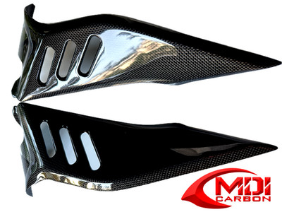 Ducati Diavel V4 2023+ FULL 100% Carbon Fiber Side Fairing Panels