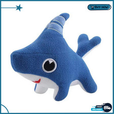 Shark Dog Stuffed Animals Shark Dog Plush Toy Blue Sawtooth Ocean Animal 28cm