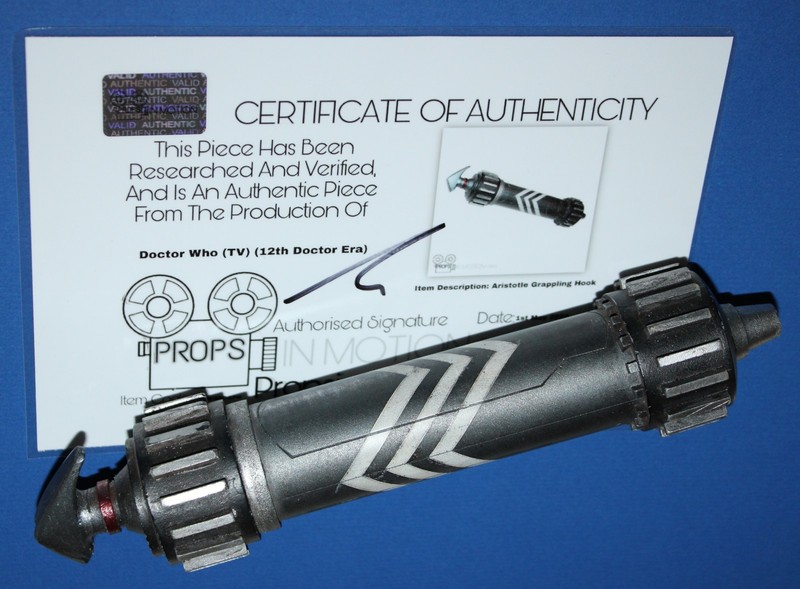 Doctor Who original screen used prop Peter Capaldi Into the Dalek Dr. Who TV COA